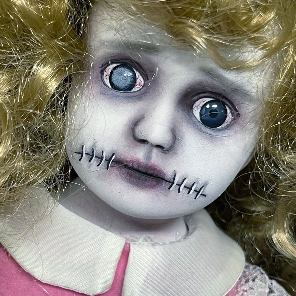 OOAK Creepy Odd 15” Haunting Ghost Undead Spirit Scary Halloween Horror Art Doll